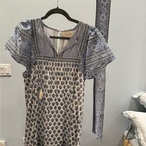 Cleobella dress with tie belt